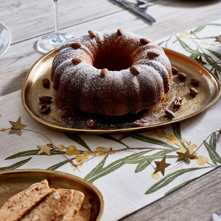 Golden Wattle Table Runner - Madras Link