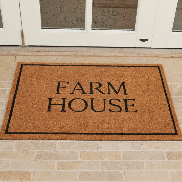 Farm House Doormat - Madras Link