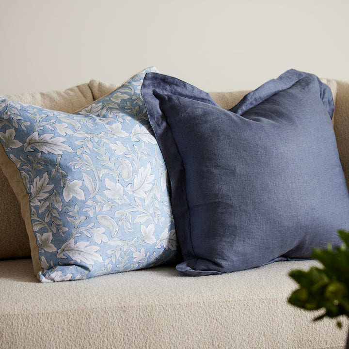 Barkley Light Blue Cushion - Madras Link