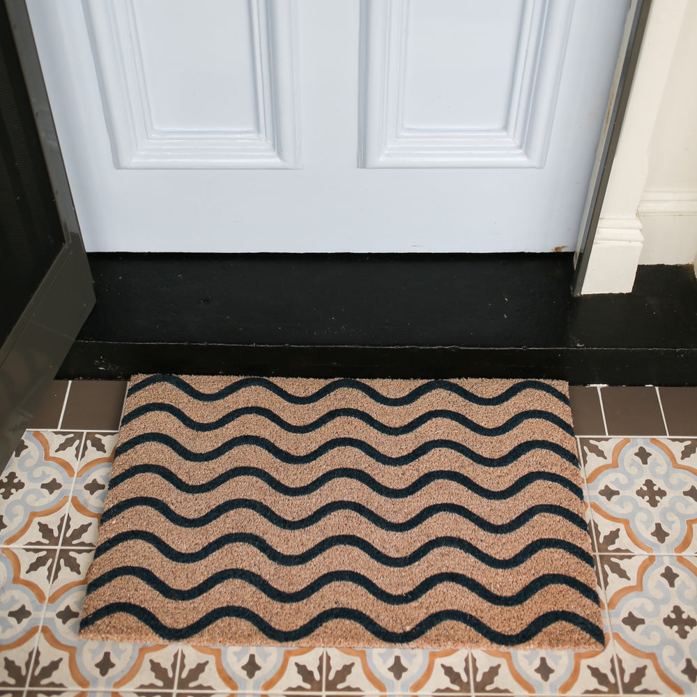 Coastal Wave Doormat - Madras Link