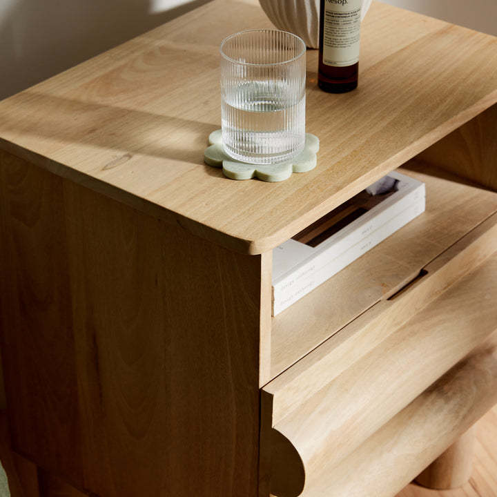 Irving 1 Drawer Bedside Natural