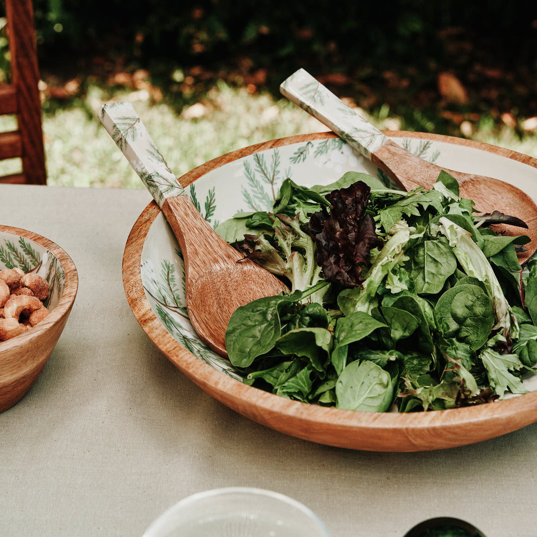 Snowberry Salad Bowl - Madras Link