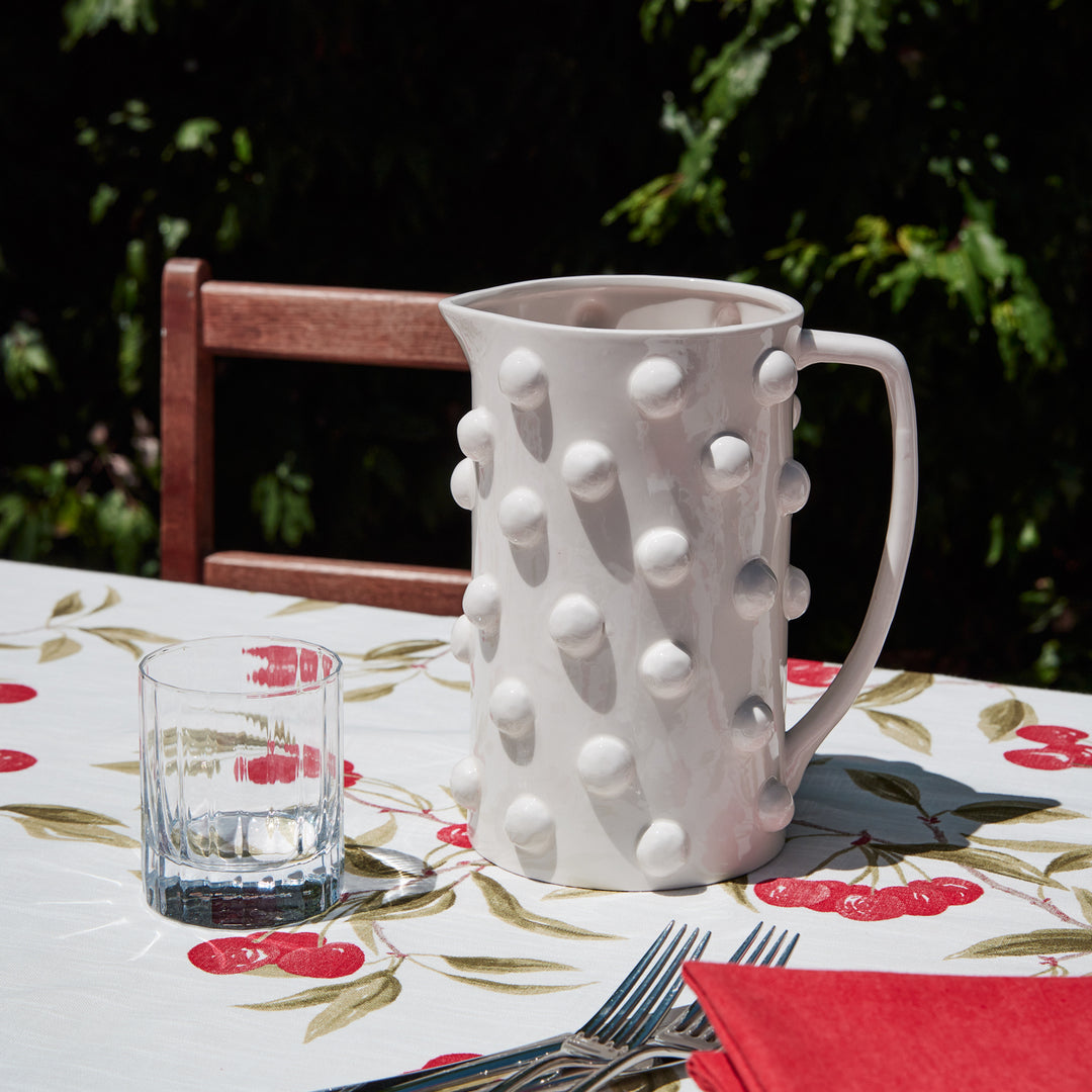 Eden White Jug - Madras Link