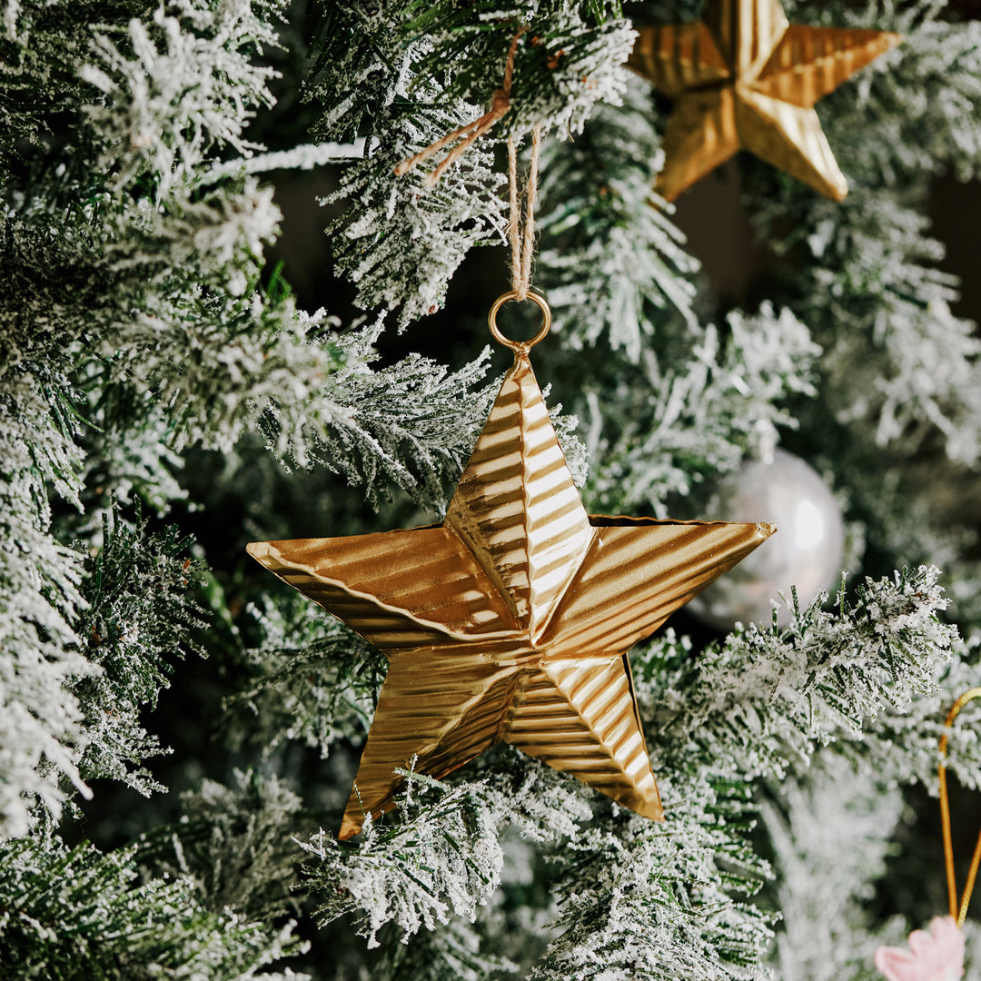Gold Star Decoration Large - Madras Link