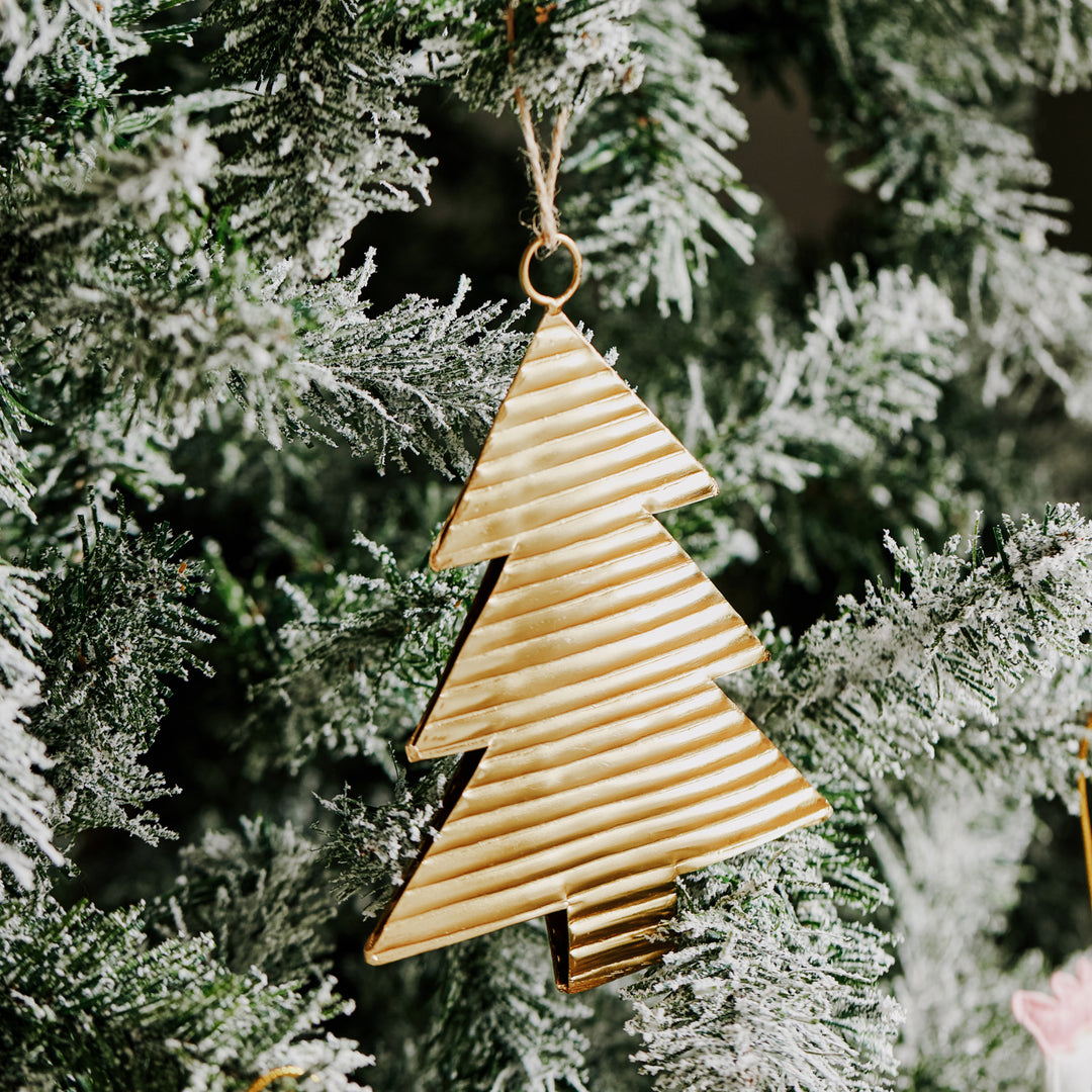 Gold Tree Decoration Small - Madras Link