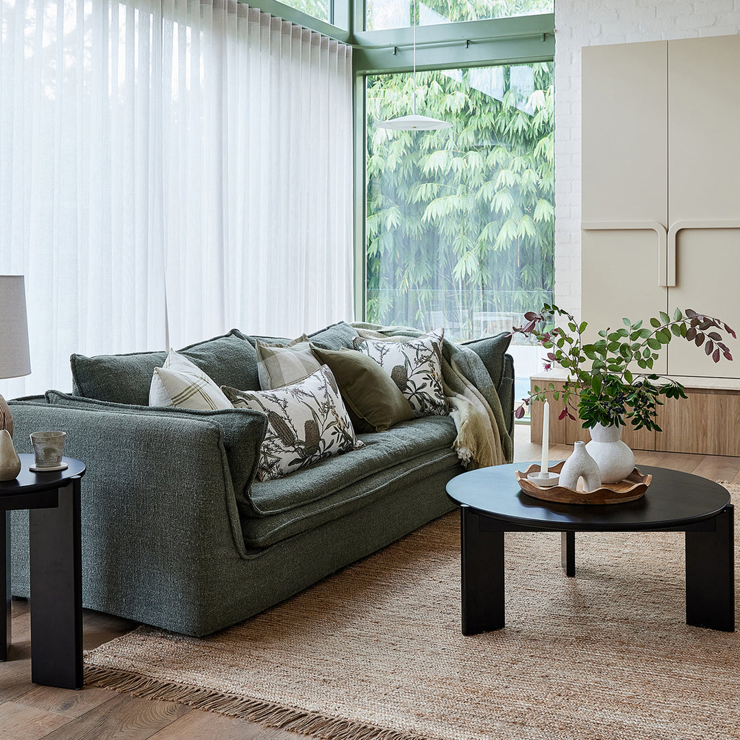 Wilbur Black Coffee Table - Madras Link