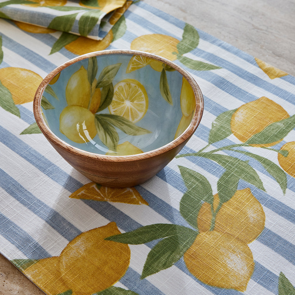 Lemons Small Bowl - Madras Link