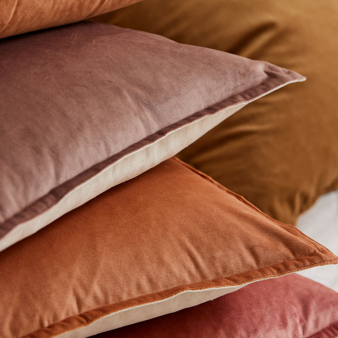 Mira Velvet Rust Cushion