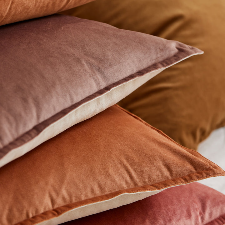 Mira Velvet Rust Cushion