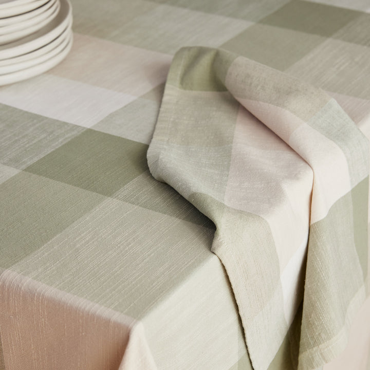 Heide Green Check Napkin Set of 4 - Madras Link