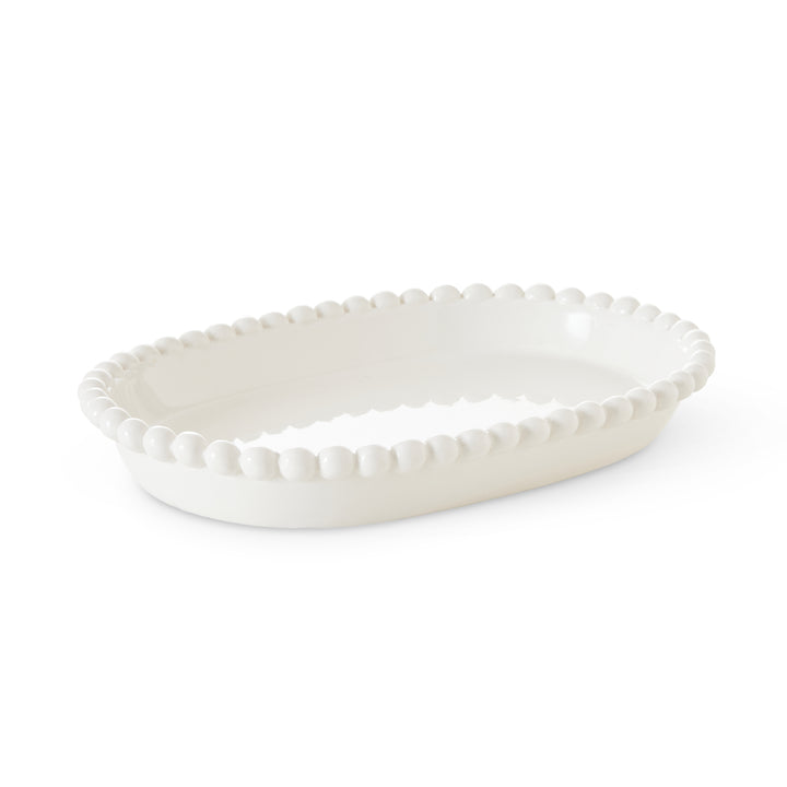 Eden White Oval Platter - Madras Link
