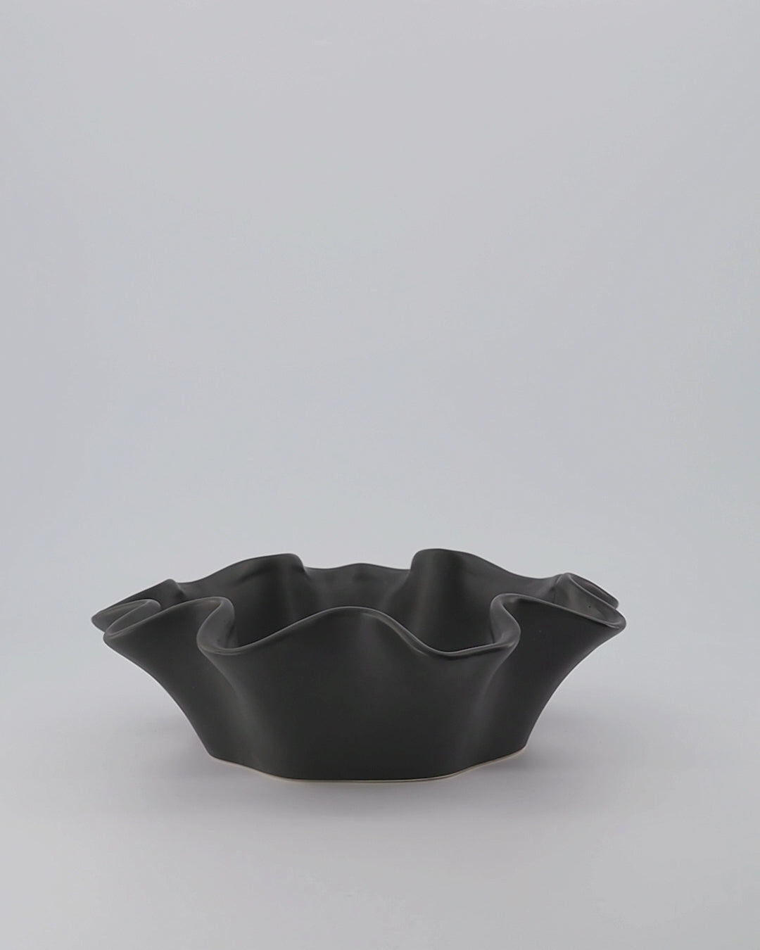 Wave Black Bowl