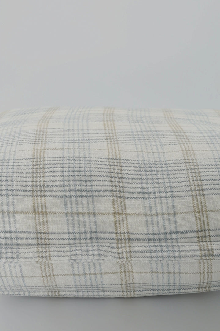 Reese Blue/Beige Woven Cushion