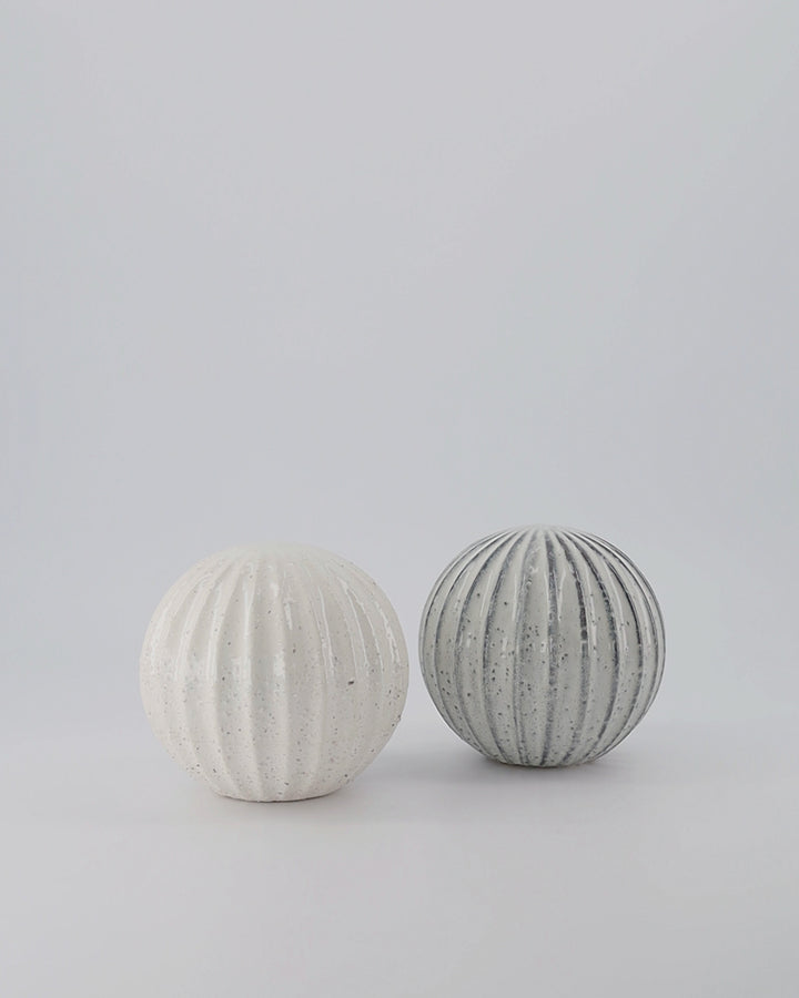 August Grey Decorative Ball