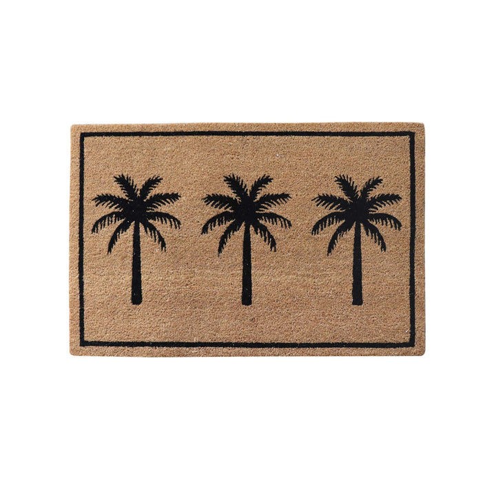 Bahamas Doormat Black - Madras Link