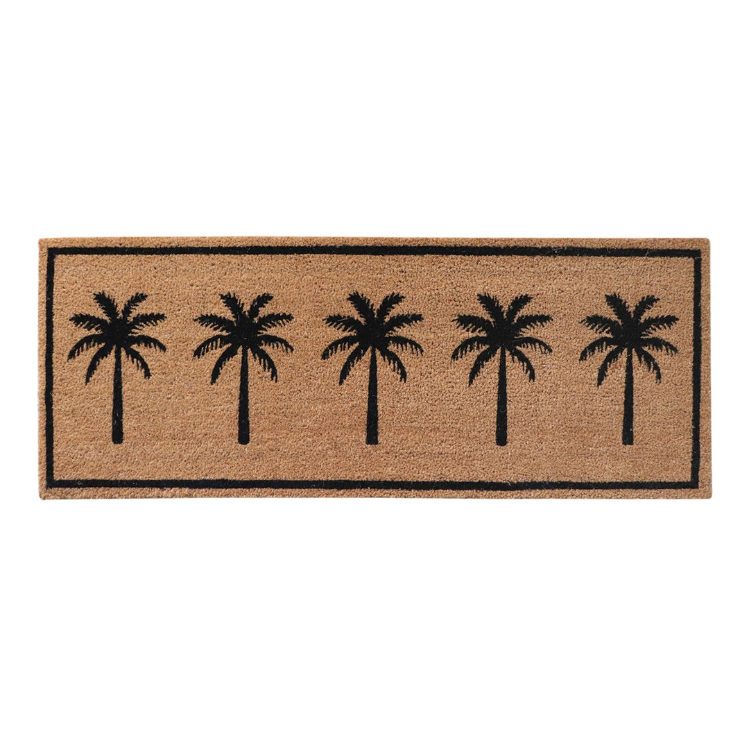 Bahamas French Doormat Black - Madras Link