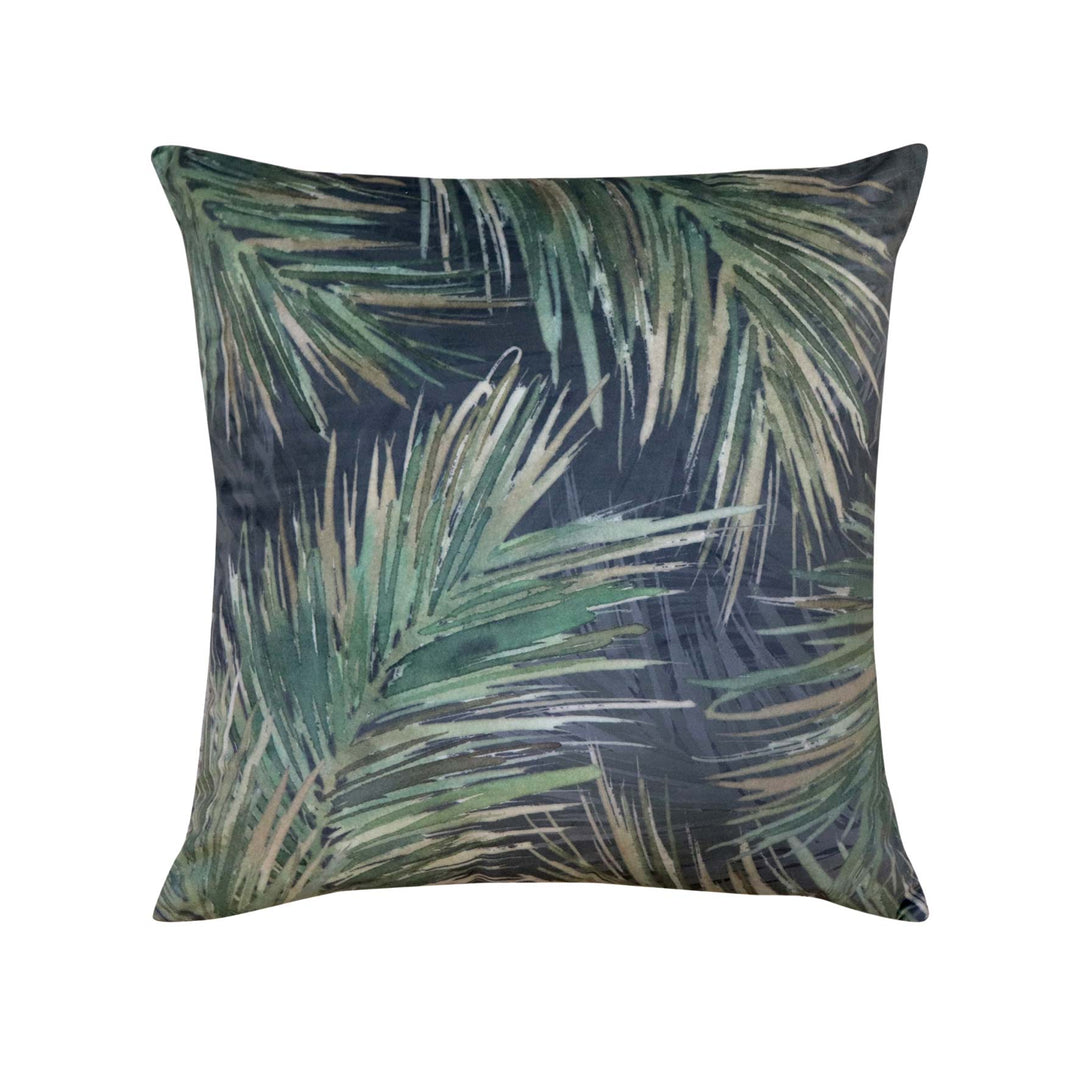 Shangri-La Velvet Cushion - Dark - Madras Link
