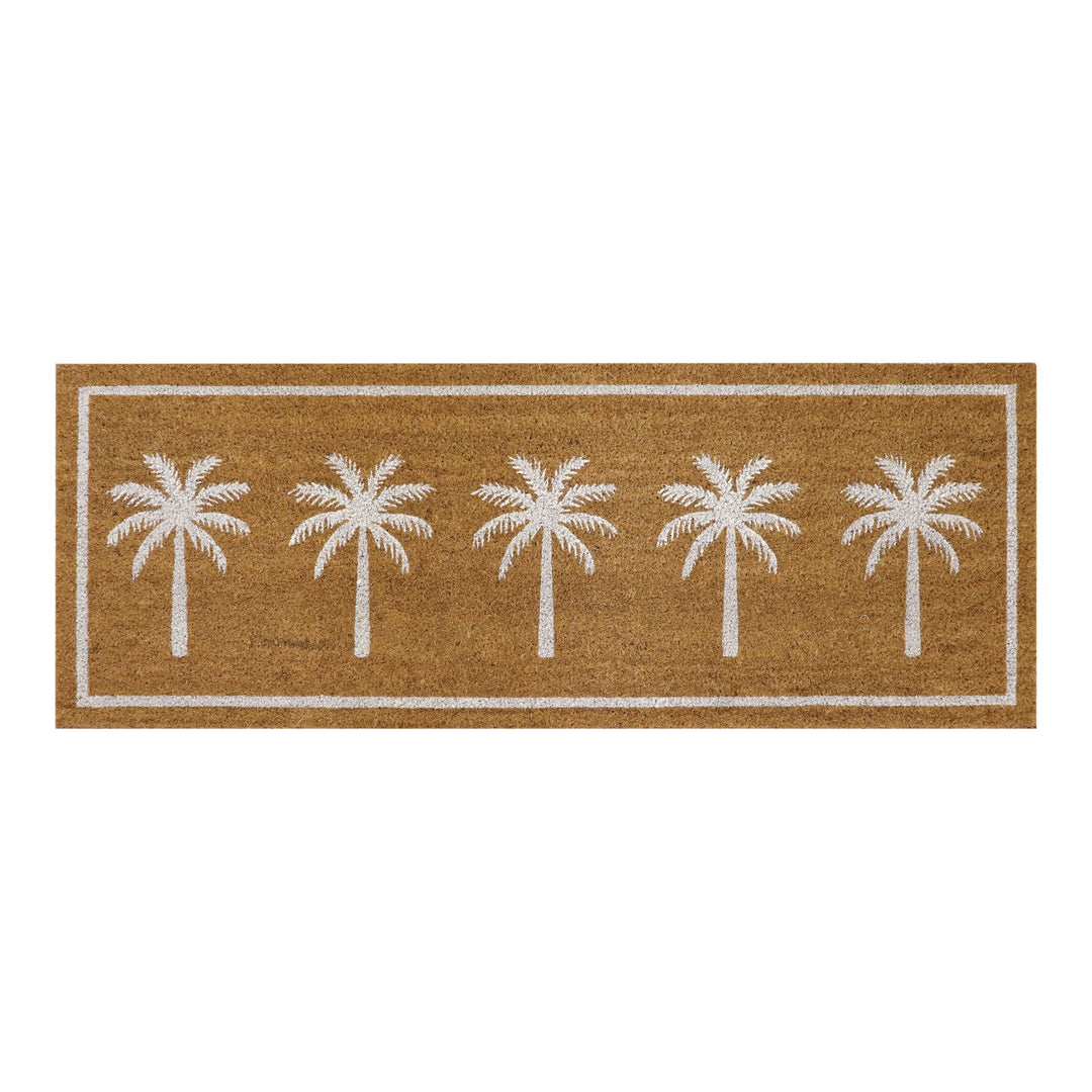Bahamas French Doormat White - Madras Link