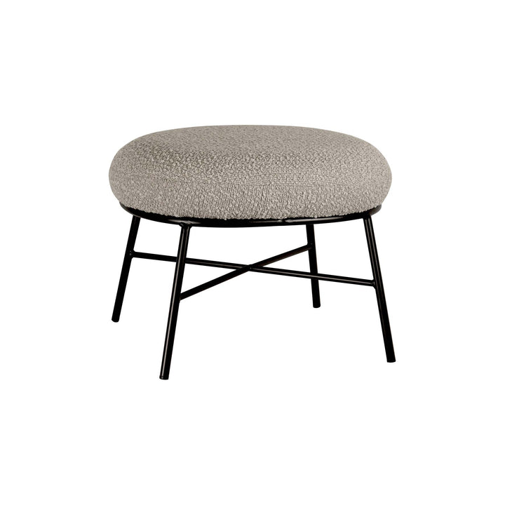 Boucle Bubble Ottoman - Stone - Madras Link