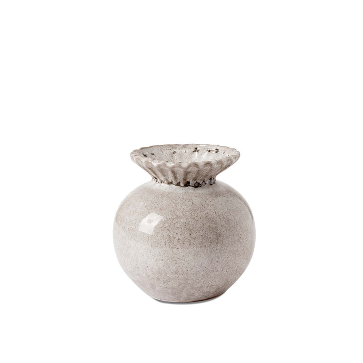 Frill Round Vase - Madras Link