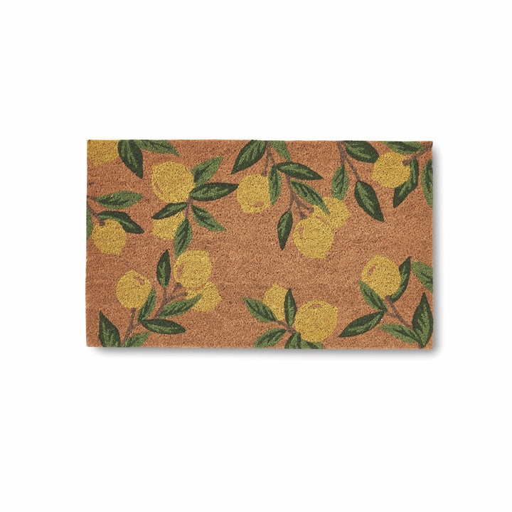 Lemons Doormat - Madras Link
