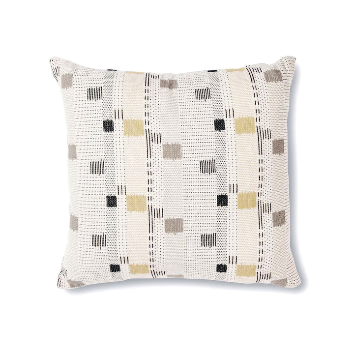 Maya Neutral Jacquard Cushion