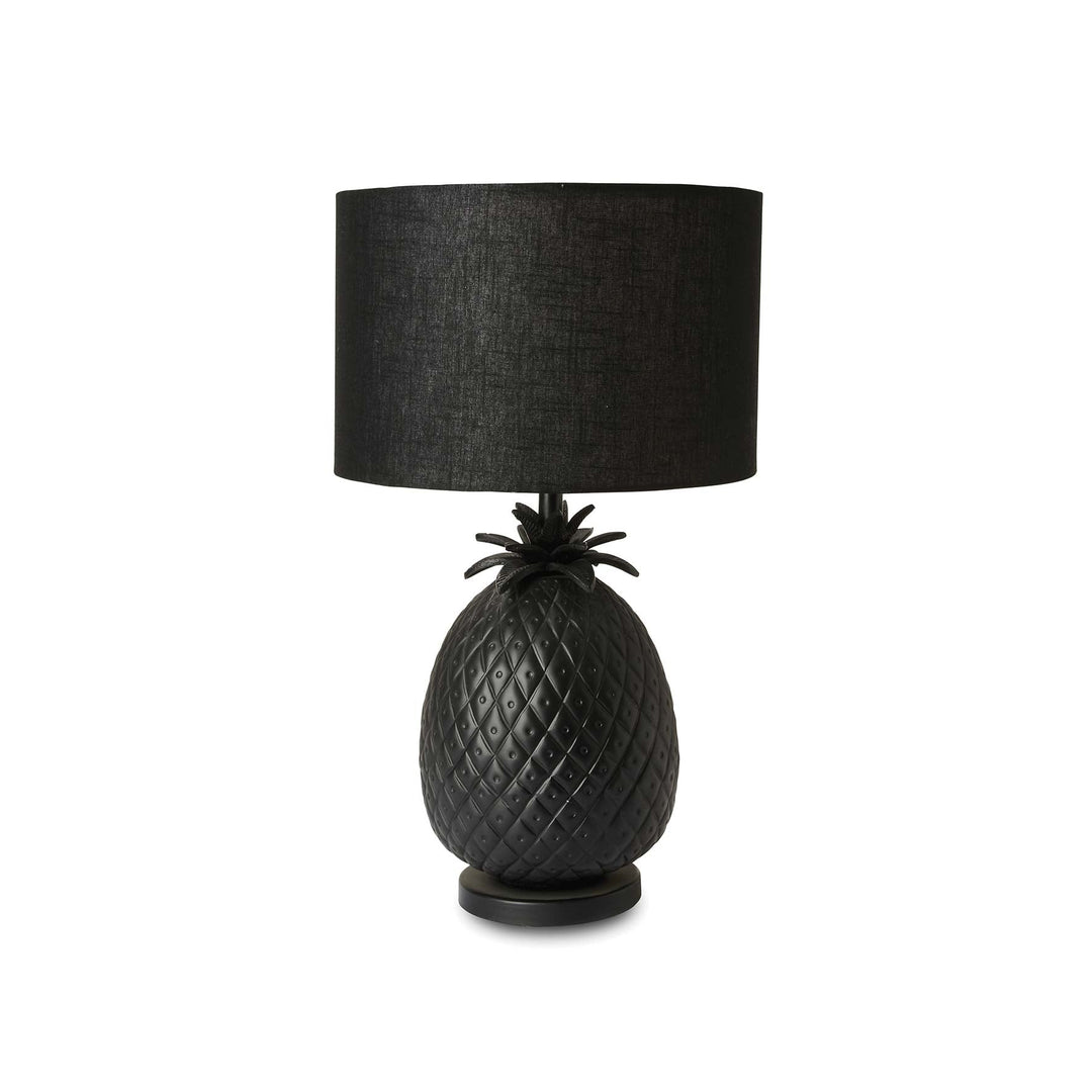 Pineapple Black Table Lamp - Madras Link