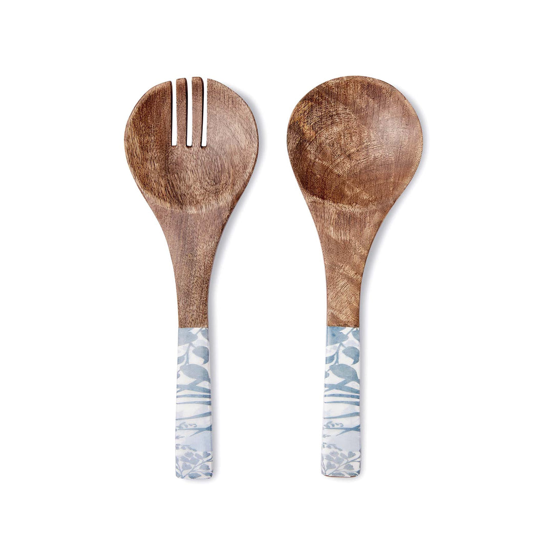 Isle Blue Salad Server Set - Madras Link