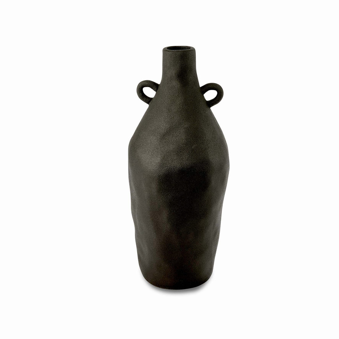 Leo Matte Black Vase - Madras Link