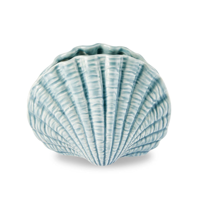 Shell Blue Vase - Madras Link