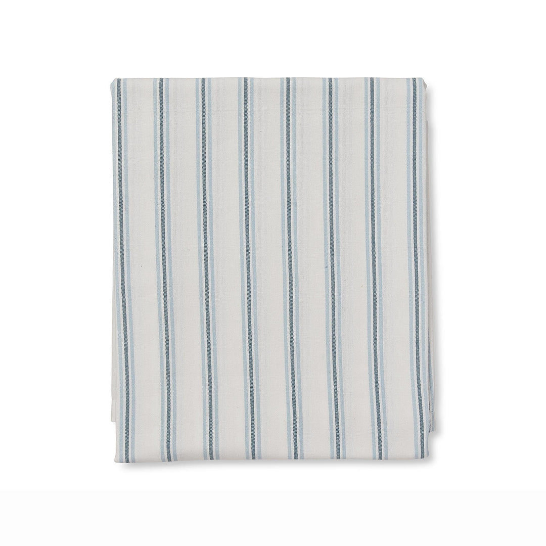 Capri Blue Stripe Tablecloth - Madras Link