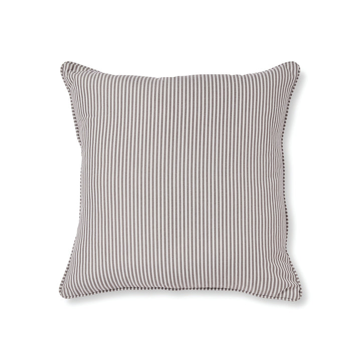 Morris Grey Stripe Cushion - Madras Link