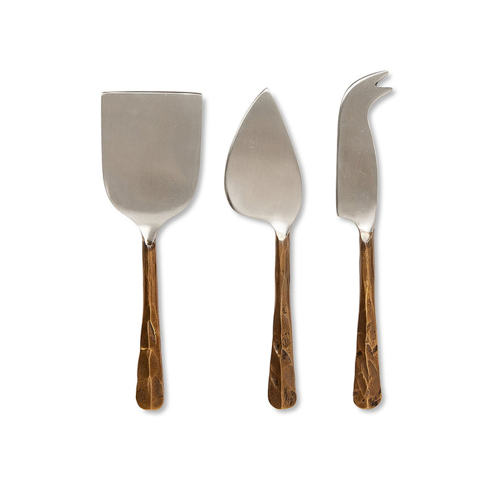 Boyde Beaten Cheese Knife Set - Madras Link