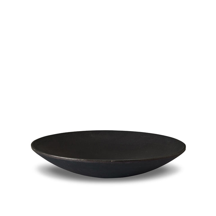 Elliot Black Shallow Bowl - Madras Link