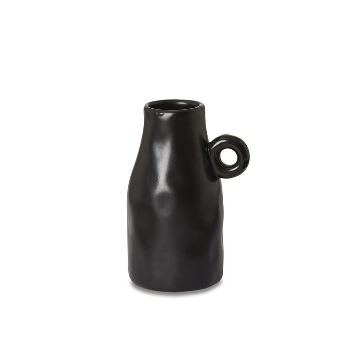 Clyde Black Mini Vase - Madras Link