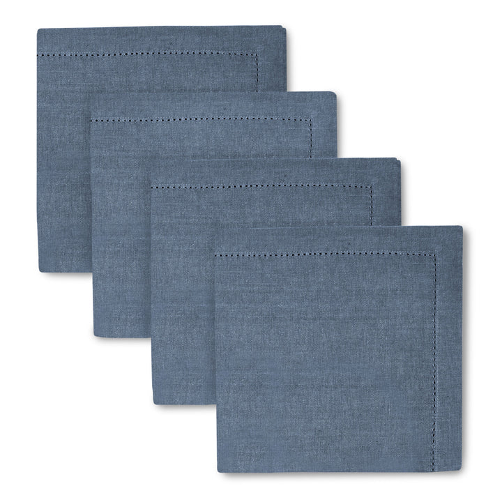 Jetty Napkins, Set of 4 - Dark Denim - Madras Link