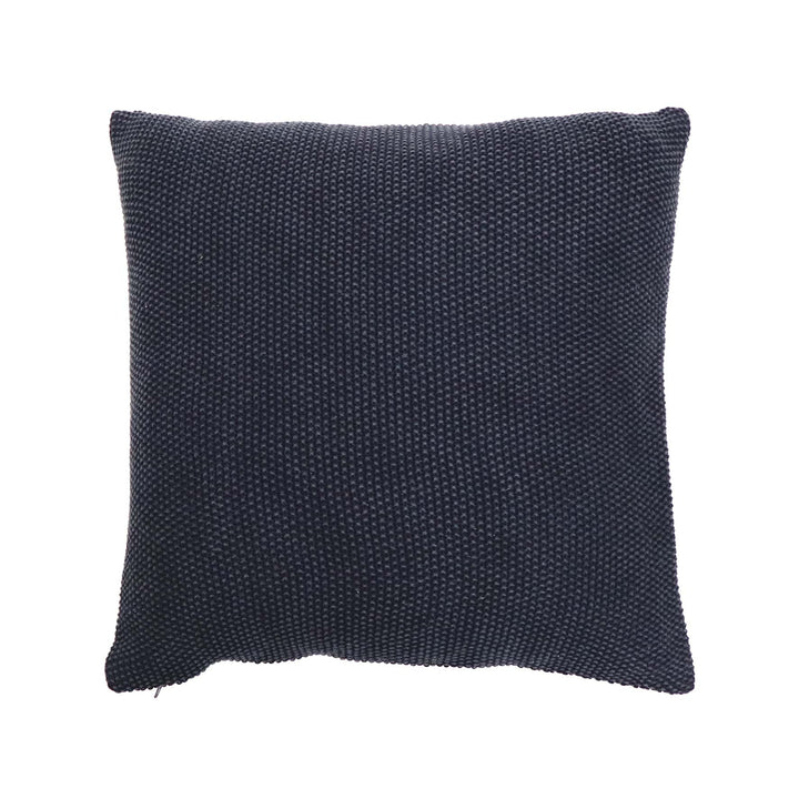 Parker Knitted Cushion - Indigo - Madras Link