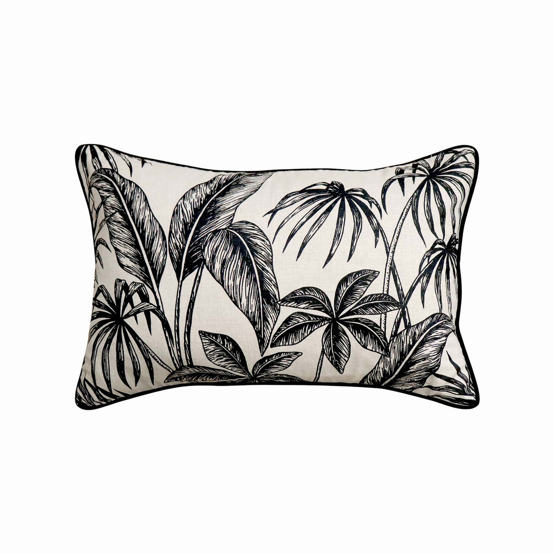 Tahiti Linen Lumbar Cushion - Madras Link