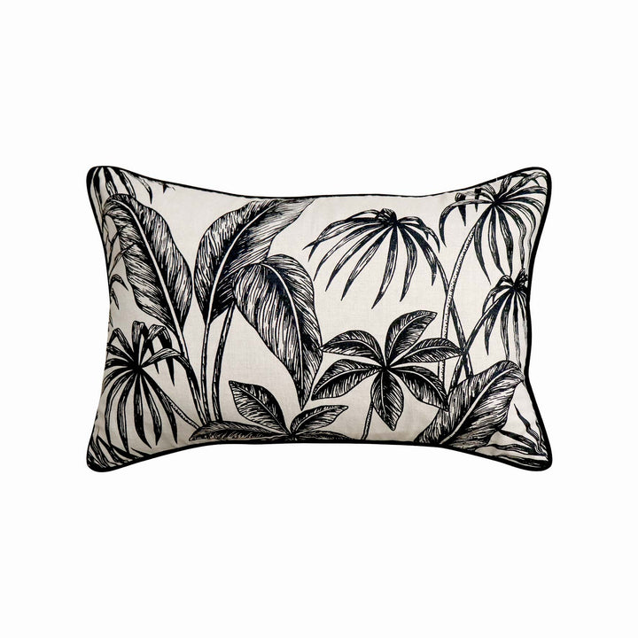 Tahiti Linen Lumbar Cushion - Madras Link