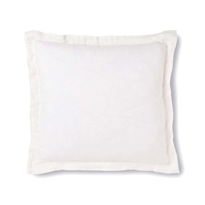 Riley Linen Cushion - White - Madras Link
