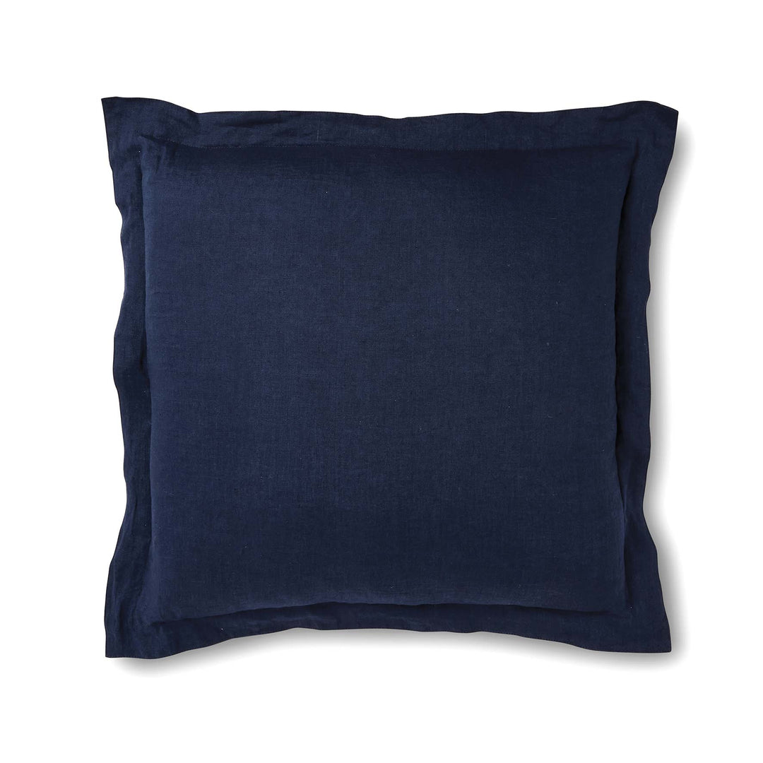 Riley Linen Cushion - Navy - Madras Link