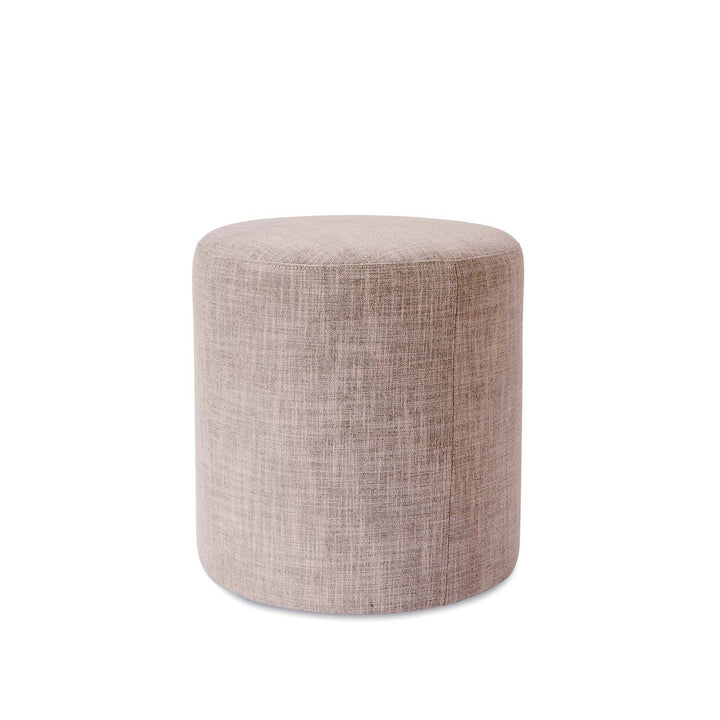 Wesley Linen Ottoman - Taupe - Madras Link