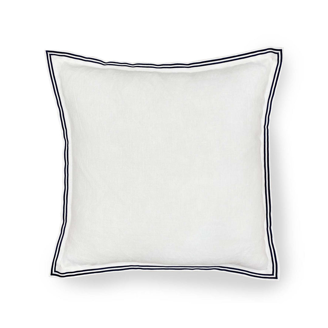 Windsor Cushion - White - Madras Link