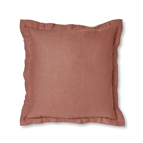 Riley Desert Rose Linen Cushion - Madras Link