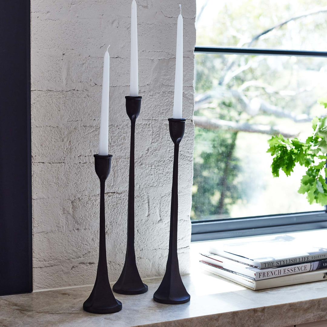 Grayson Candlestick Black - Madras Link