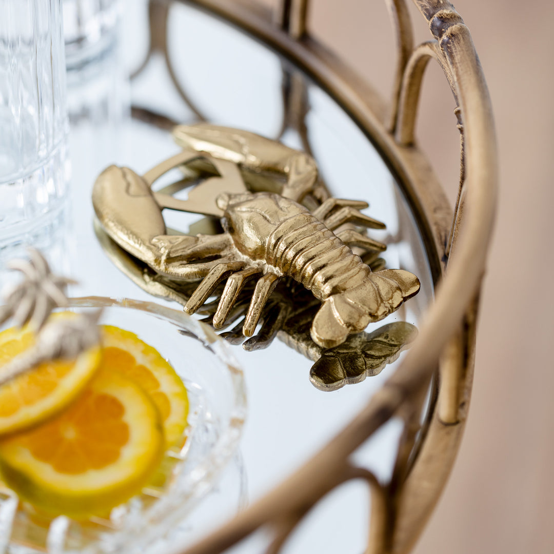 Lobster Brass Bottle Opener - Madras Link