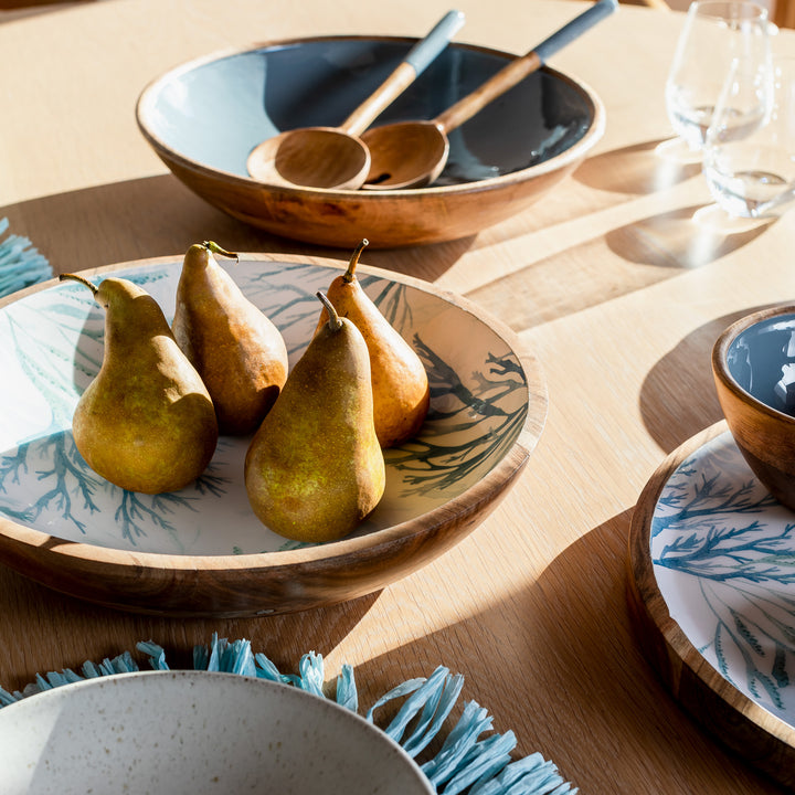 Paloma Light Blue Salad Bowl - Madras Link