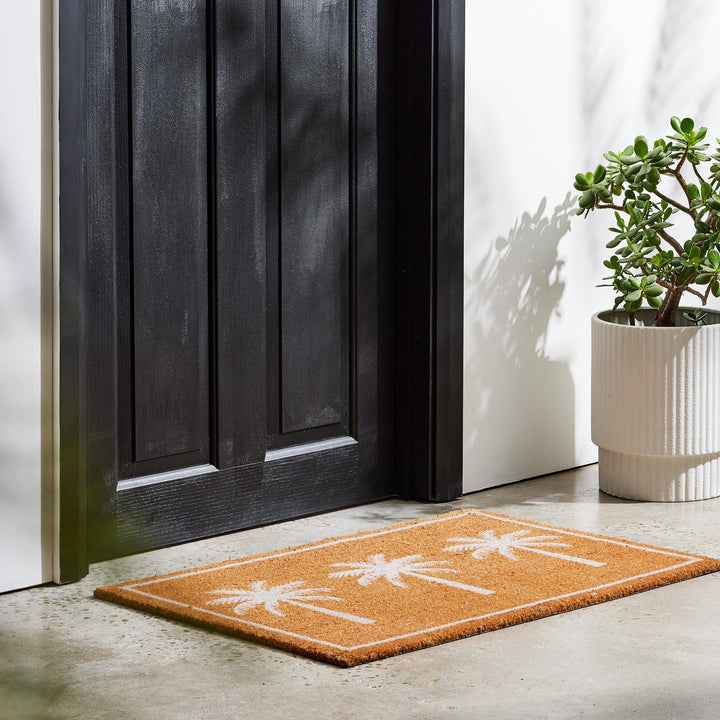 Bahamas Doormat White - Madras Link