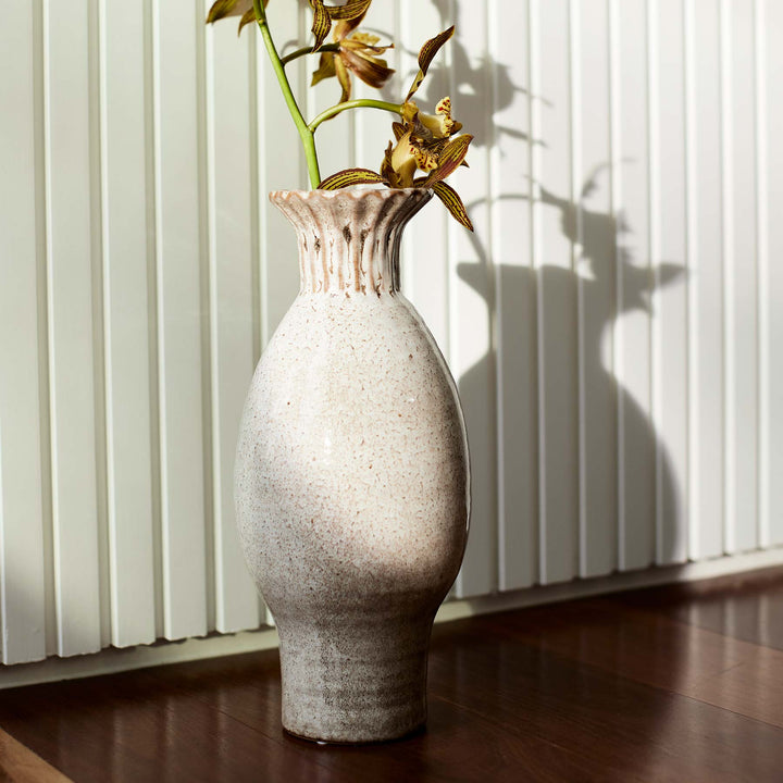 Frill Tall Vase - Madras Link