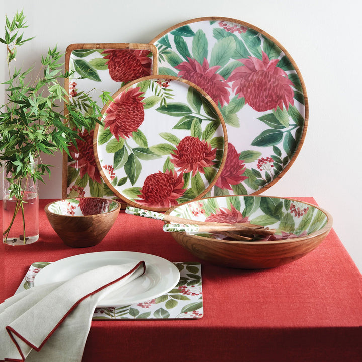 Jetty Tablecloth - Red - Madras Link